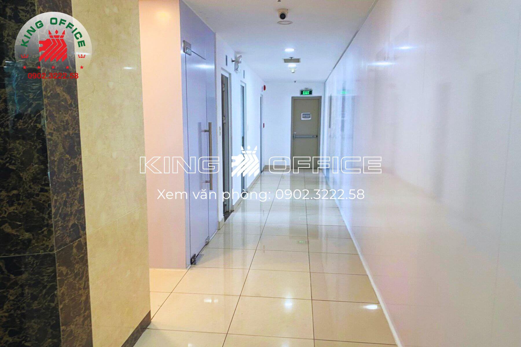 Lối đi tòa nhà Pax Sky Ung Văn Khiêm Building