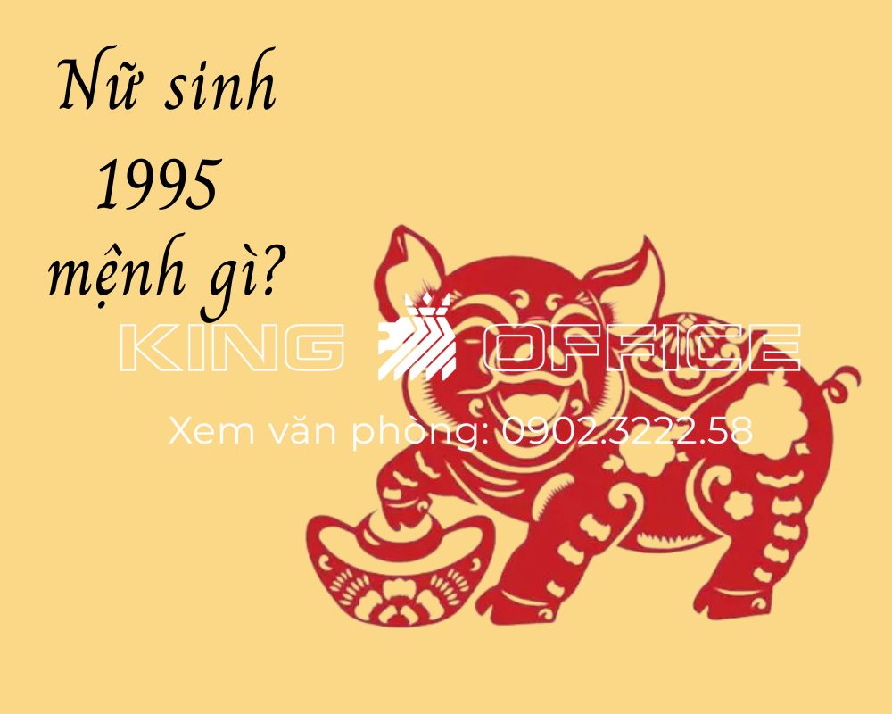 Nam giới sinh năm 1995 thuộc Đông Tứ mệnh