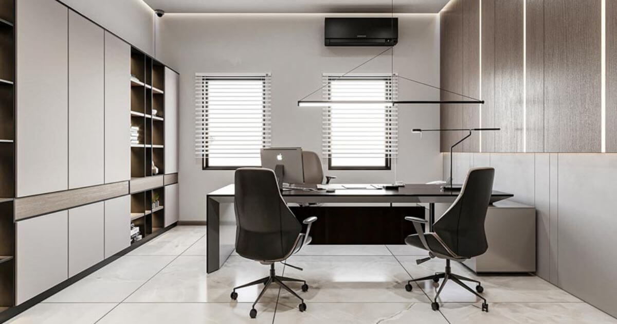 Thiết kế phòng giám đốc tân cổ điển