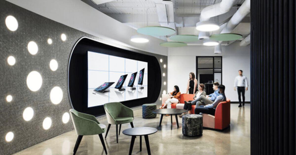 lợi ích khi áp dụng thiết kế văn phòng công nghệ