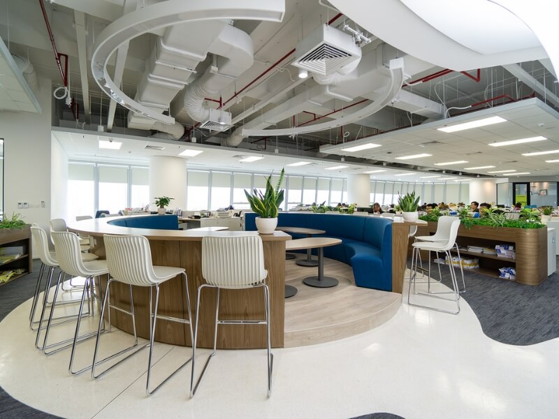 mẫu nội thất văn phòng đẹp công nghệ cao