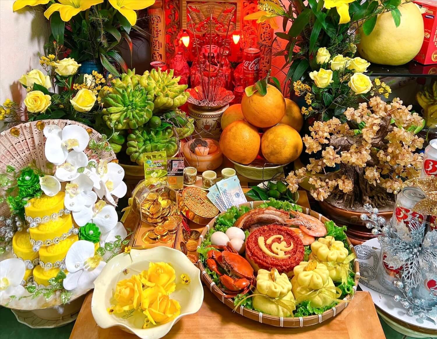 ngày cúng thần tài mùng 10 tết