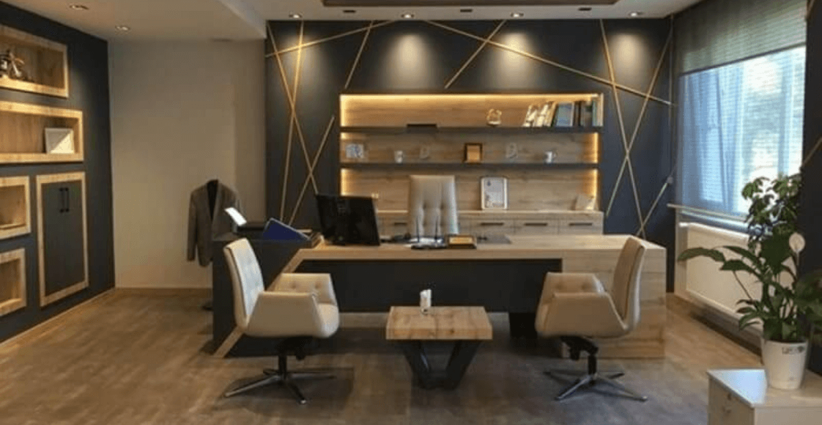 thiết kế phòng giám đốc cao cấp hiện đại