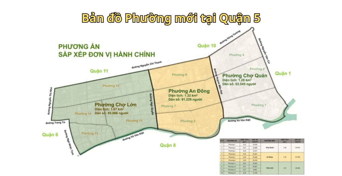 Bản đồ Phường An Đông Quận 5