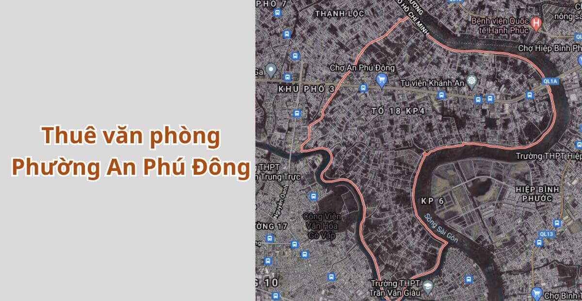Báo giá cho thuê văn phòng phường An Phú Đông Quận 12 2025