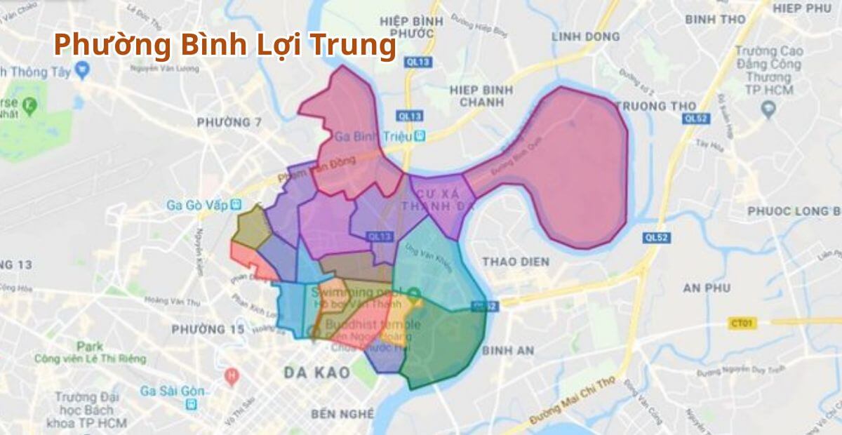 Báo giá cho thuê văn phòng phường Bình Lợi Trung Bình Thạnh