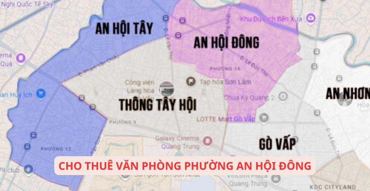 Cho thuê văn phòng phường An Hội Tây Quận Gò Vấp
