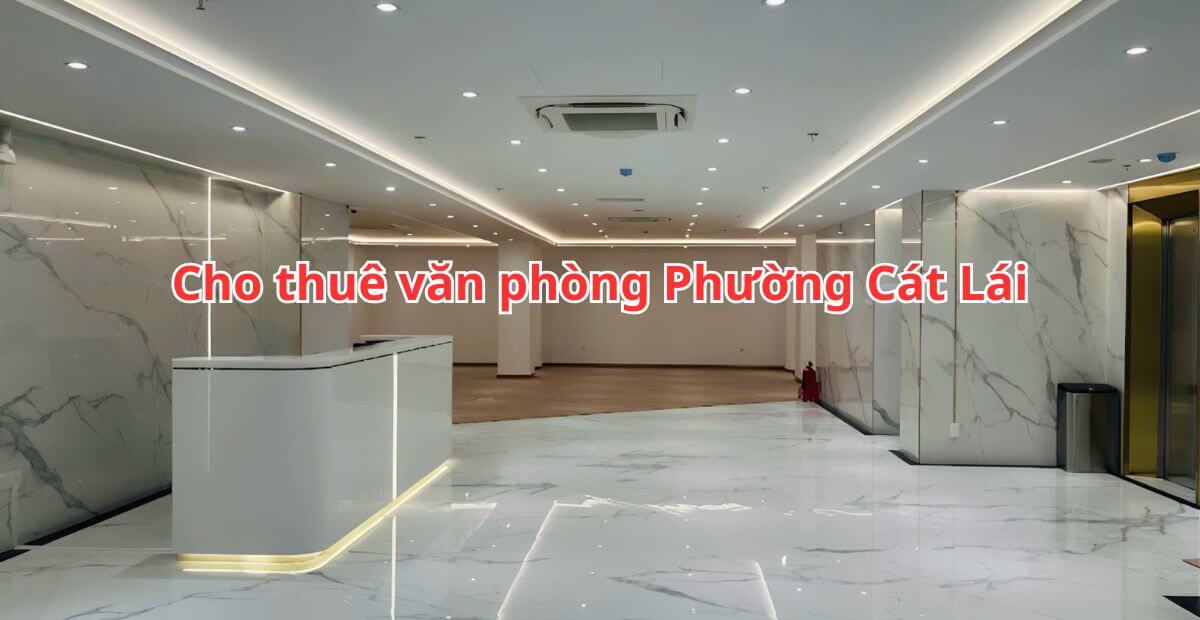 Cho thuê văn phòng phường Cát Lái giá ưu đãi