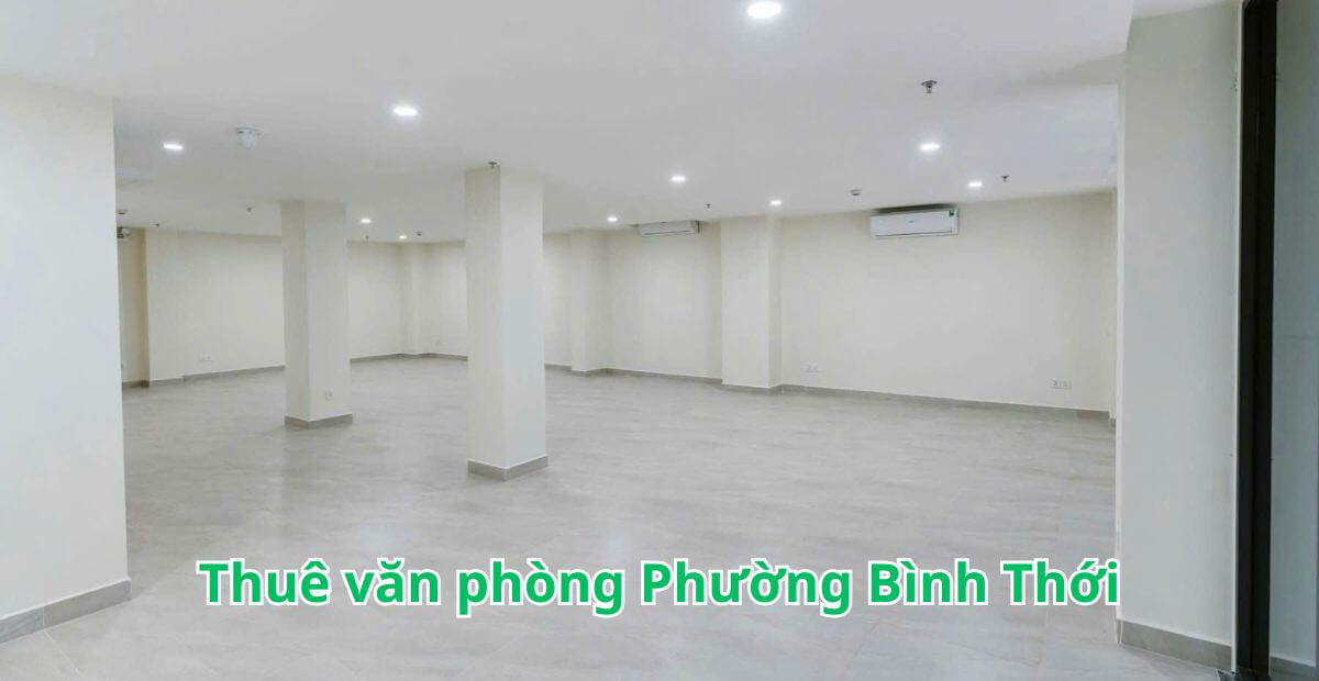 Gợi ý một số tòa nhà cho thuê văn phòng phường Bình Thới