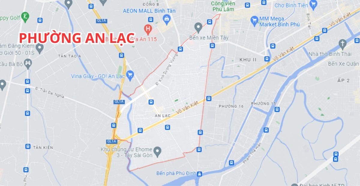 Thuê văn phòng Phường An Lạc Quận Bình Tân giá ưu đãi