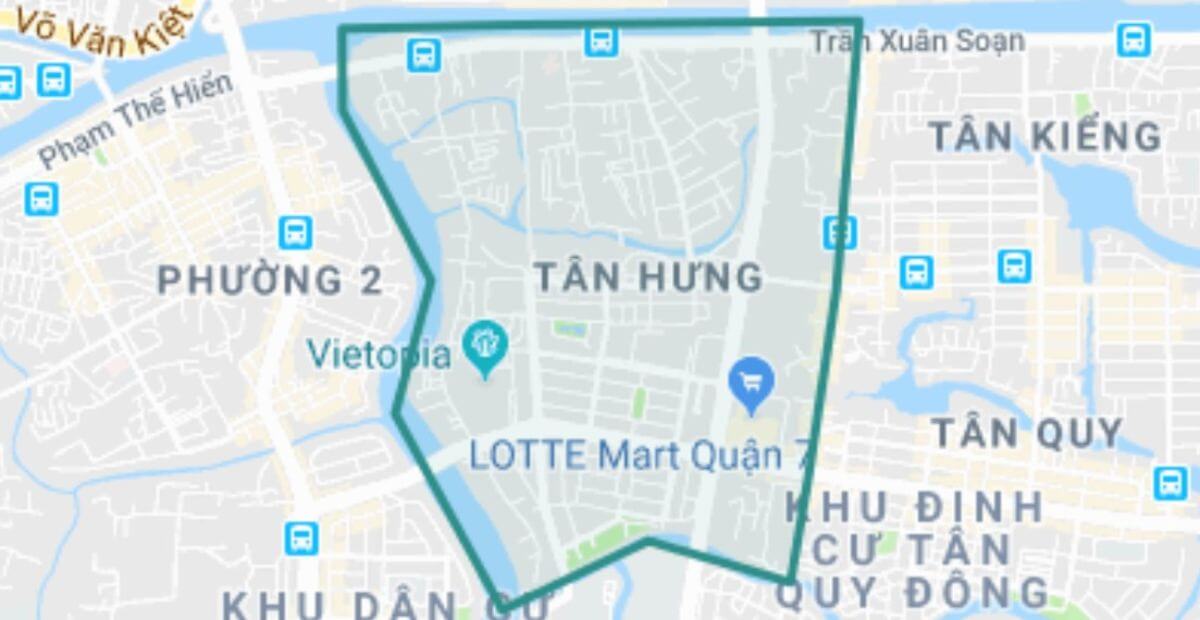 Báo giá cho thuê văn phòng phường Tân Hưng Quận 7 sale 2025