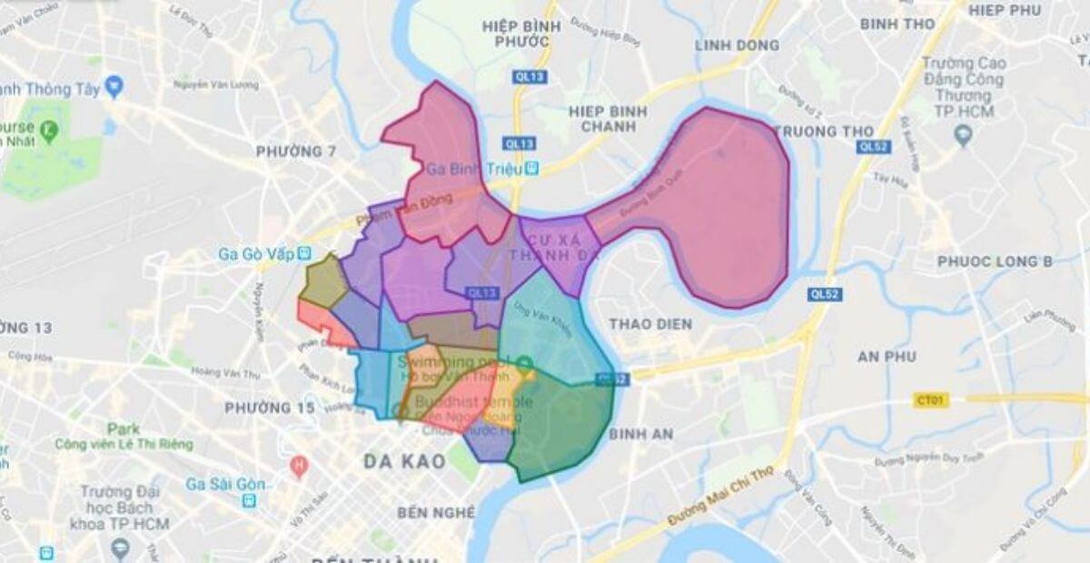Báo giá cho thuê văn phòng phường Thạnh Mỹ Tây Bình Thạnh 2025