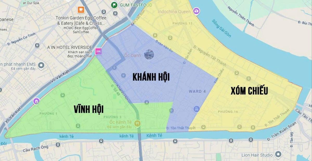 Báo giá cho thuê văn phòng phường Vĩnh Hội Quận 4 ưu đãi 2025