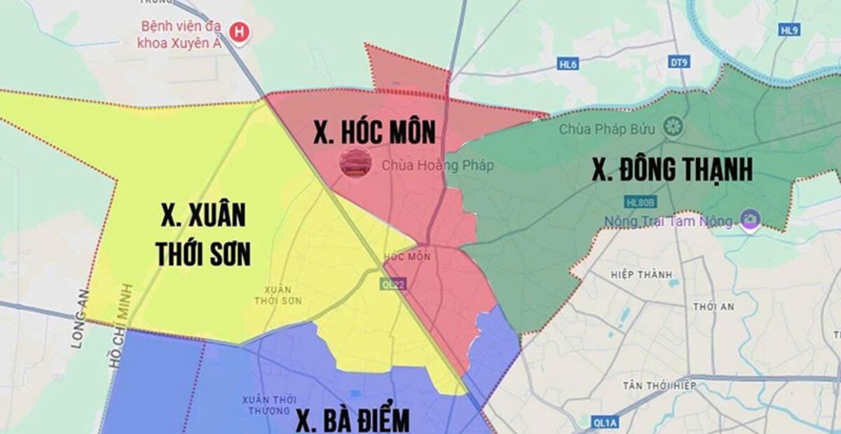 Báo giá cho thuê văn phòng xã Hóc Môn ưu đãi lớn 2025