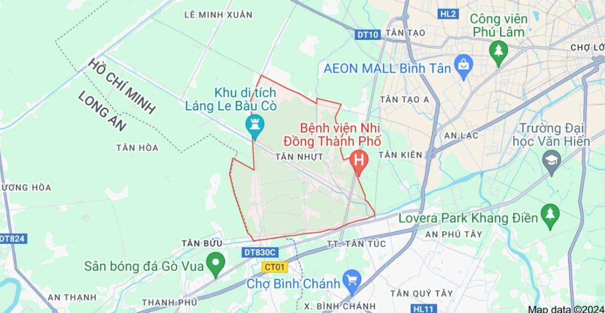 Báo giá cho thuê văn phòng xã Tân Nhựt ưu đãi lớn 2025