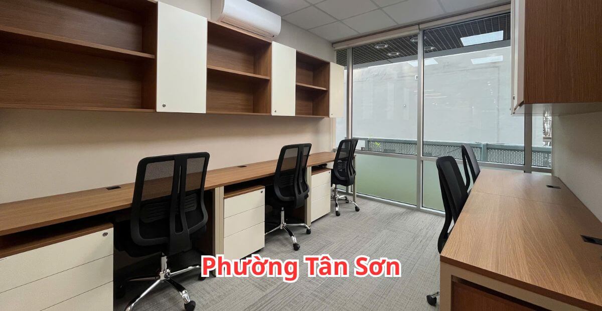 Cho thuê văn phòng phường Tân Sơn giá ưu đãi