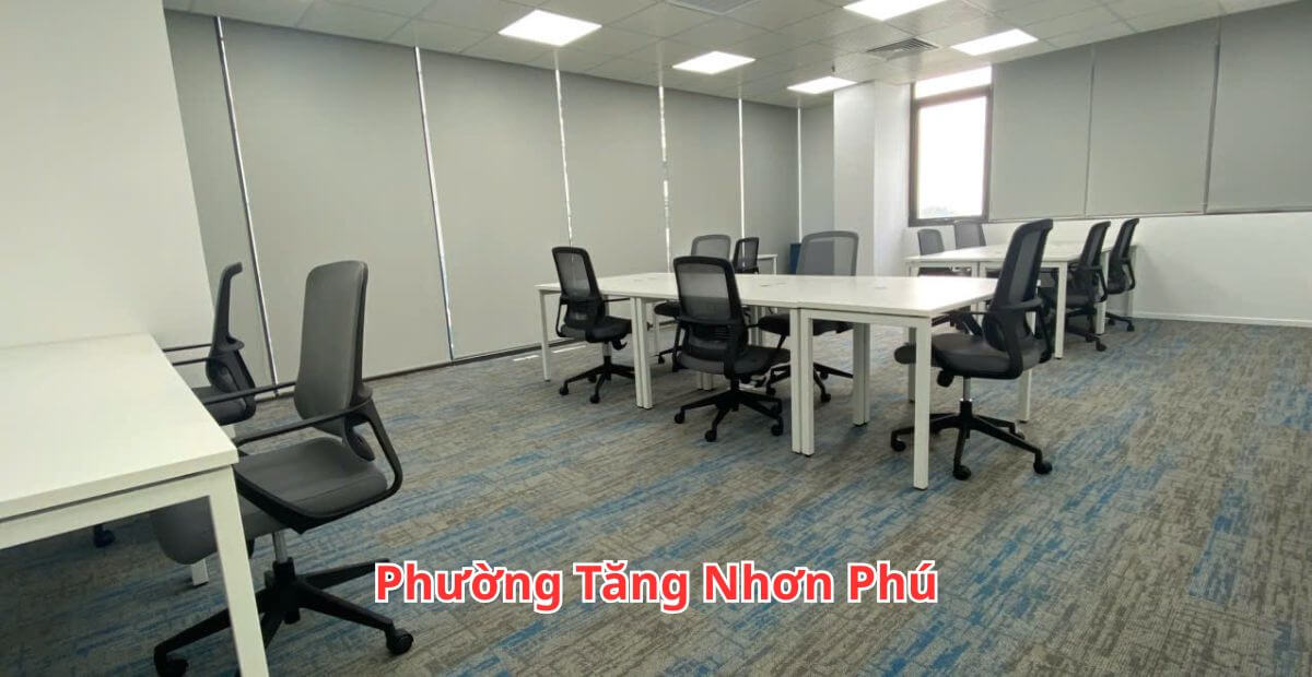 Cho thuê văn phòng phường Tăng Nhơn Phú giá ưu đãi