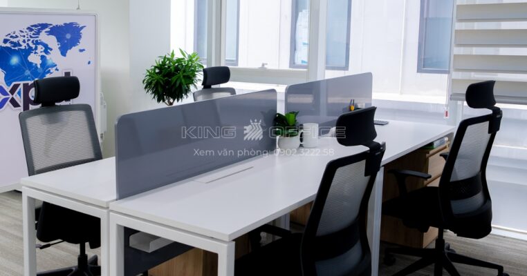 Khu vực bàn làm việc văn phòng Wondersea Building Quận Tân Bình