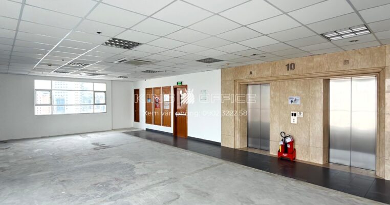 Sảnh thang máy văn phòng Pax sky Building 144 Lê Lai