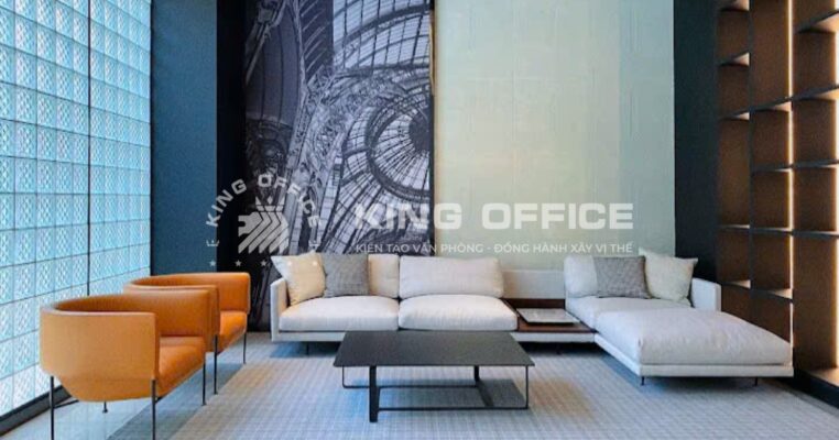 Sảnh tiếp khách văn phòng trọn gói CirCO Nam Kỳ Khởi Nghĩa Quận 1 sang trọng