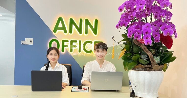 Văn phòng trọn gói Ann Office quầy lễ tân quận 2
