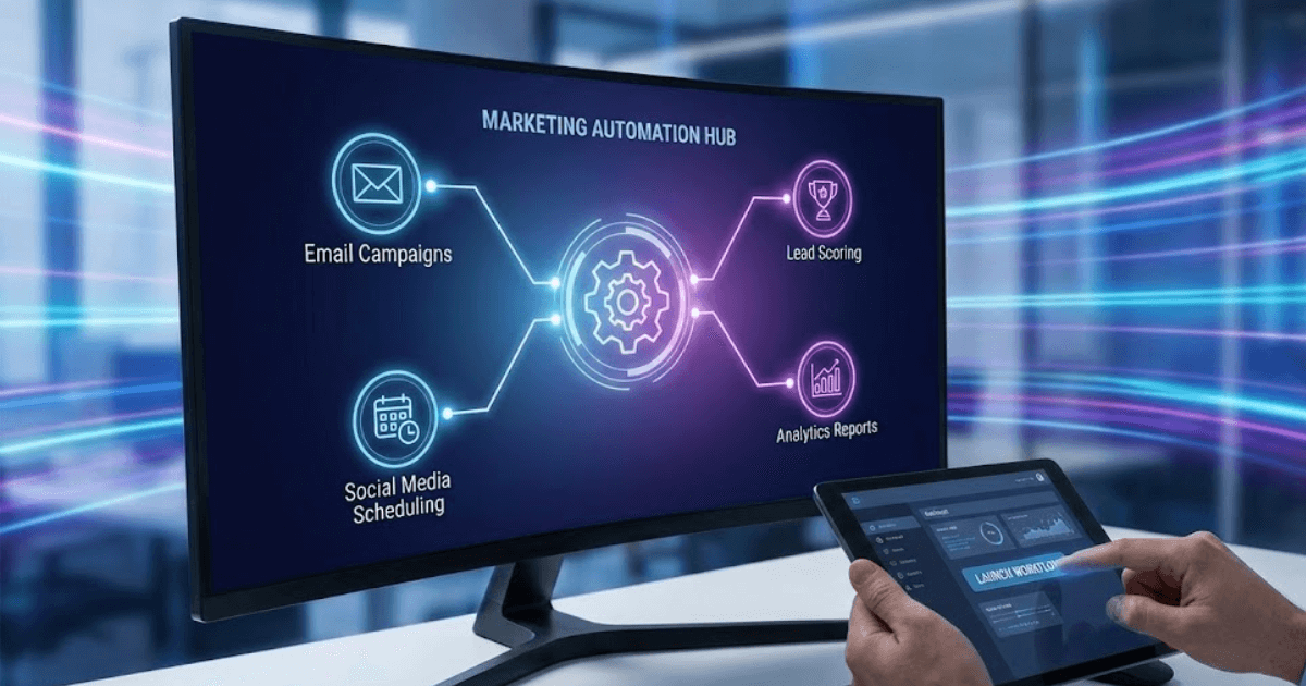 Các thành phần chính của marketing automationm