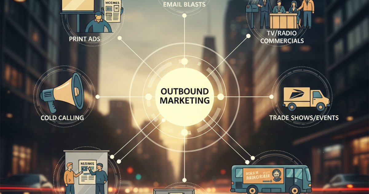 Các kênh và chiến lược Outbound Marketing phổ biến Các kênh và chiến lược Outbound Marketing phổ biến