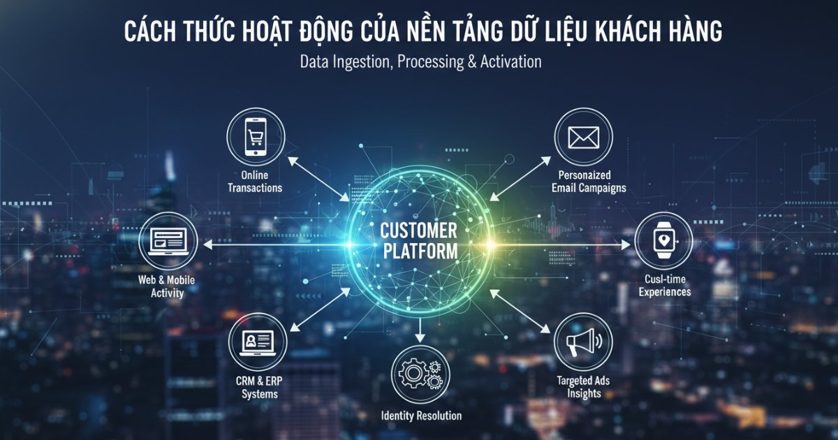 Cách thức hoạt động của nền tảng dữ liệu khách hàng