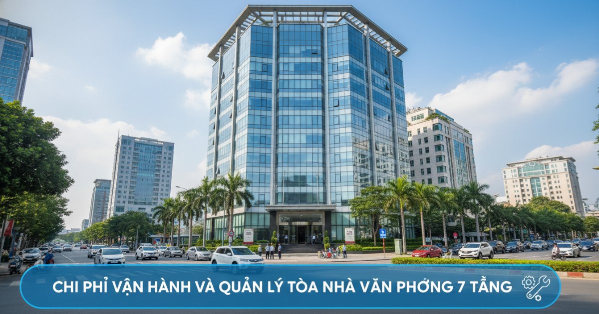 Chi phí vận hành và quản lý tòa nhà văn phòng 7 tầng