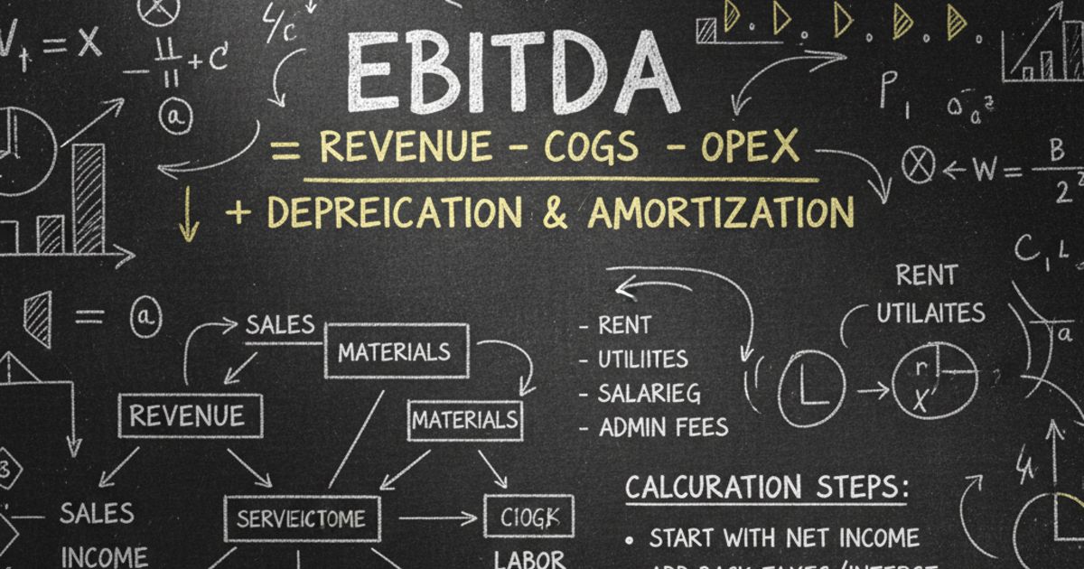 Công thức và cách tính EBITDA chi tiết nhất