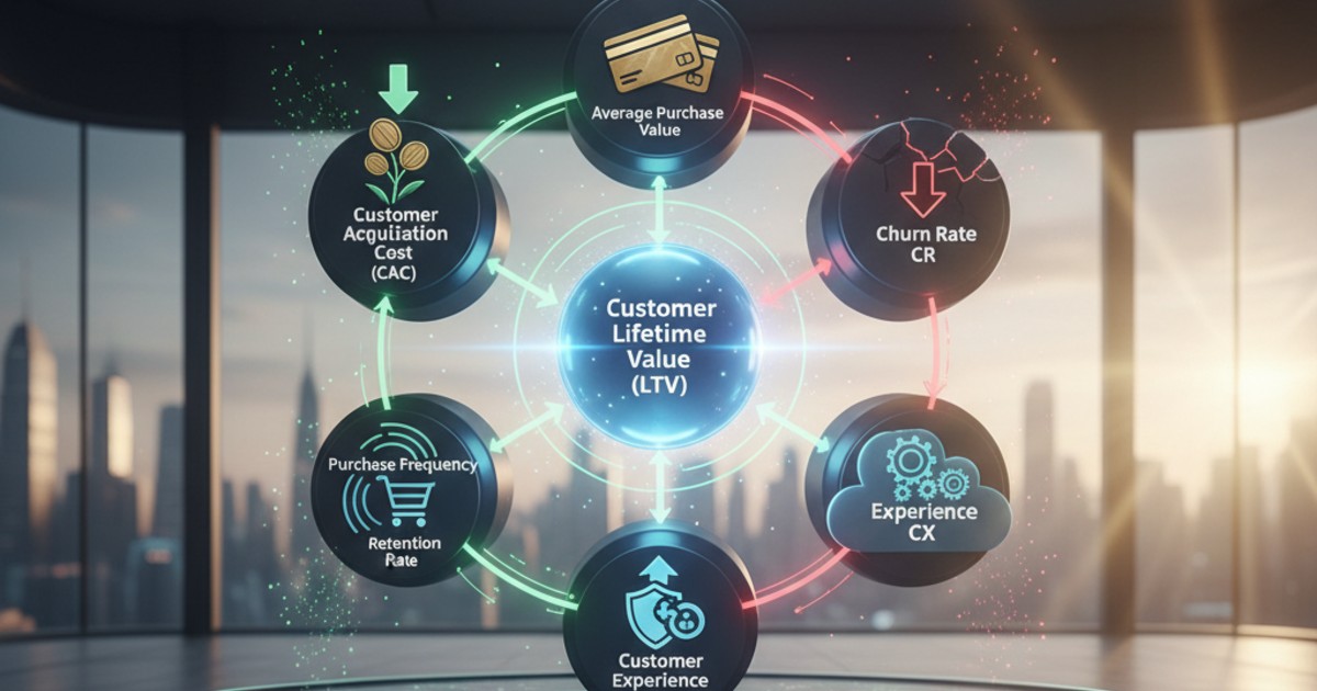 Các yếu tố ảnh hưởng đến LTV của khách hàng