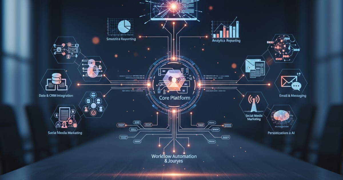 Các Thành Phần Chính Của Hệ Thống Marketing Automation