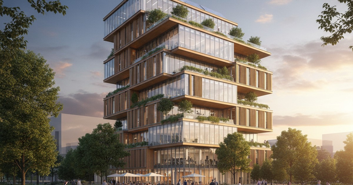 Lợi ích khi lựa chọn mẫu nhà văn phòng 4 tầng