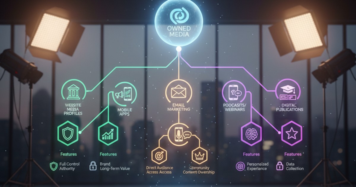 Các loại hình Owned Media phổ biến và đặc điểm