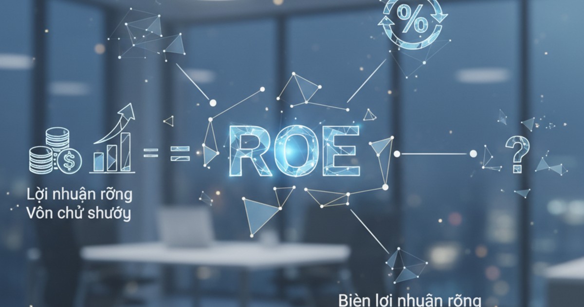 Công thức tính ROE và các thành phần cấu thành