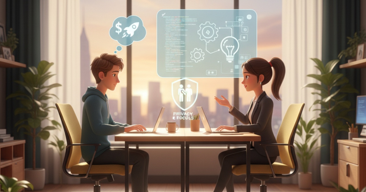 Lợi ích nổi bật khi lựa chọn thuê văn phòng 2 người cho startup