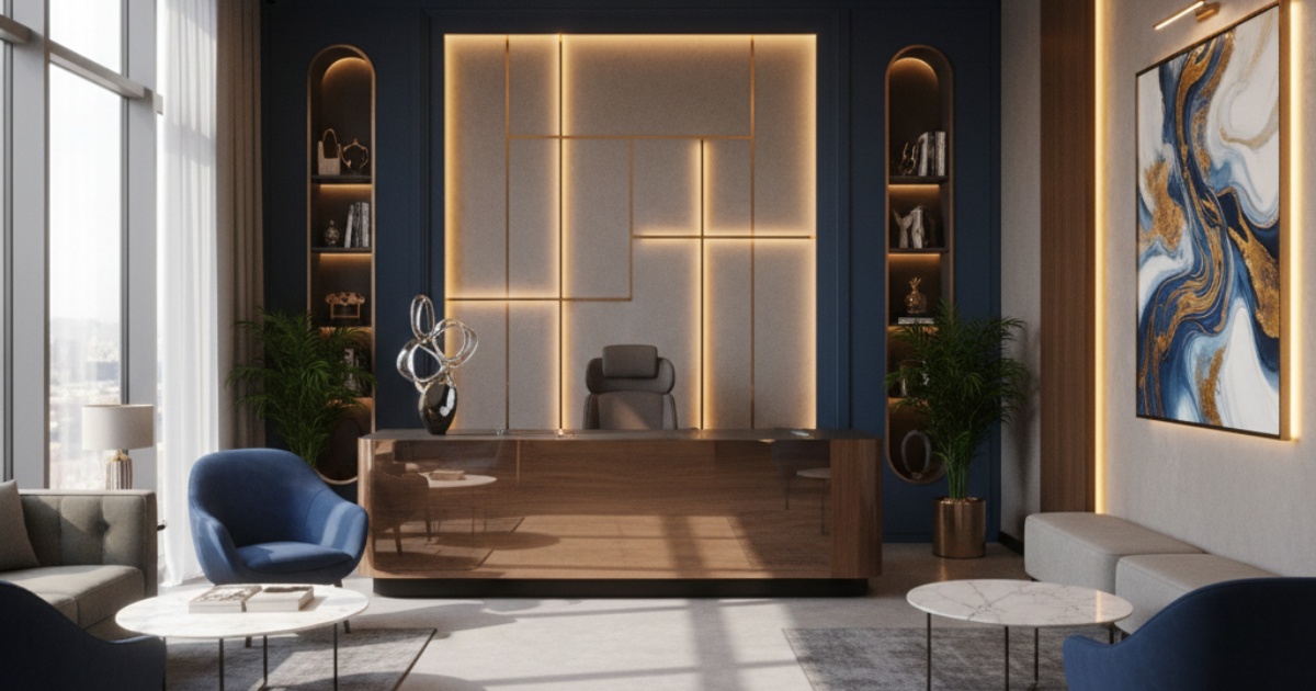 Màu sắc và ánh sáng trong decor văn phòng bất động sản Màu sắc và ánh sáng trong decor văn phòng bất động sản