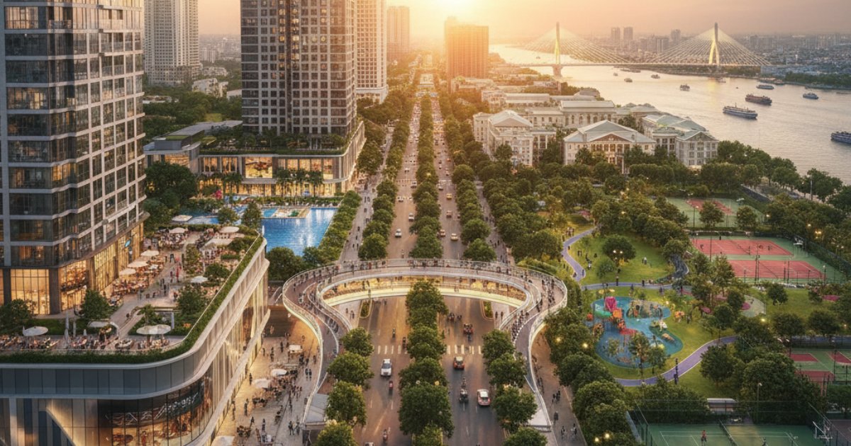 Những tiện ích xung quanh khu vực đường Nguyễn Hữu Cảnh Những tiện ích xung quanh khu vực đường Nguyễn Hữu Cảnh