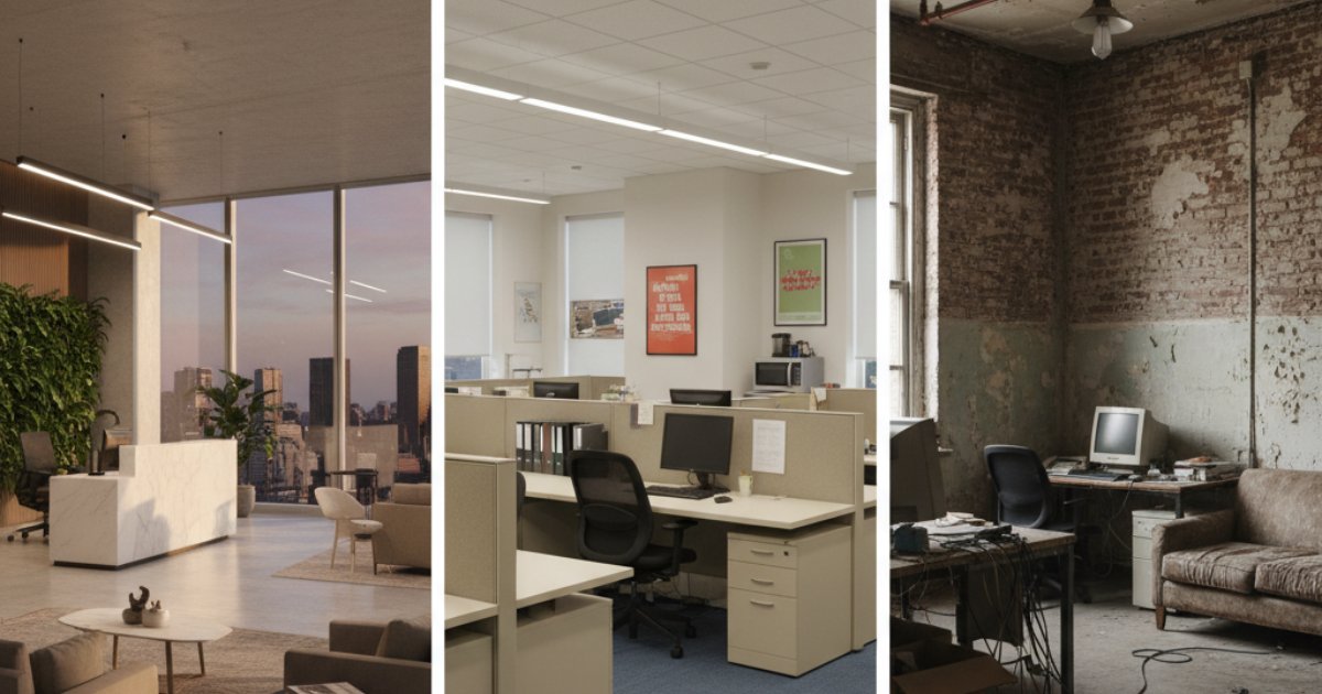 Sự khác biệt giữa văn phòng hạng B và các phân khúc khác Sự khác biệt giữa văn phòng hạng B và các phân khúc khác