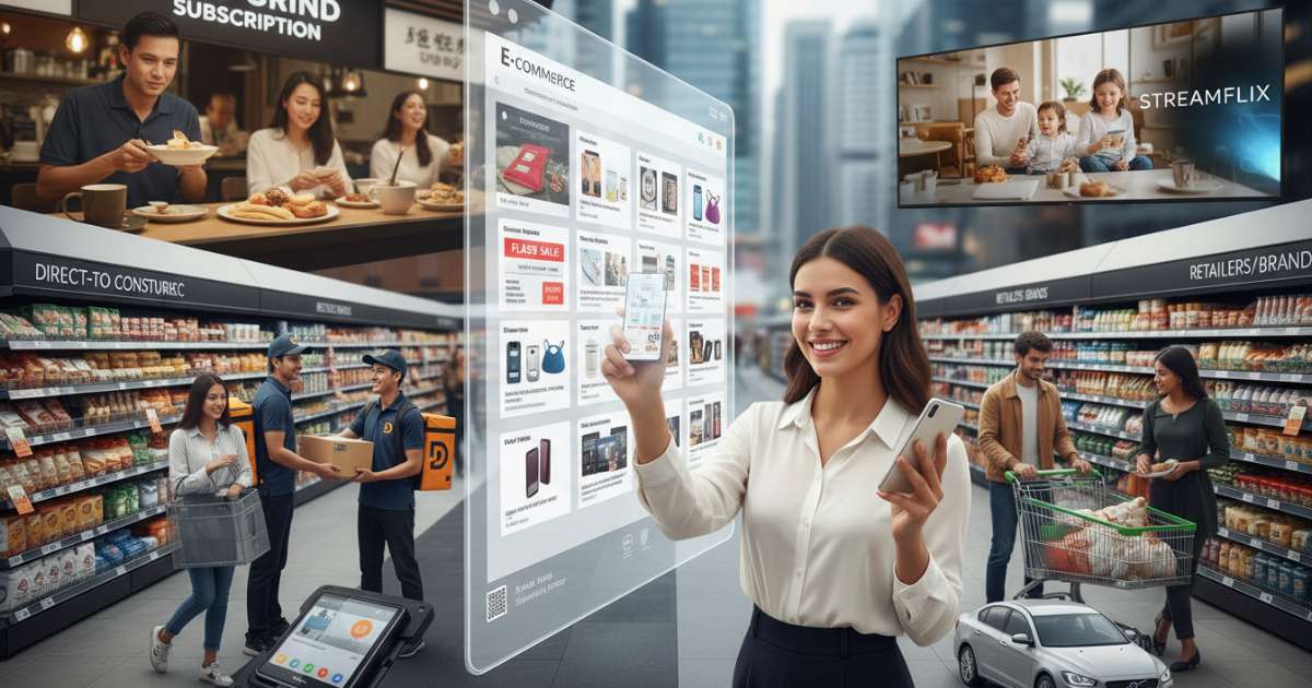 Các loại hình b2c thường gặp trên thị trường hiện nay