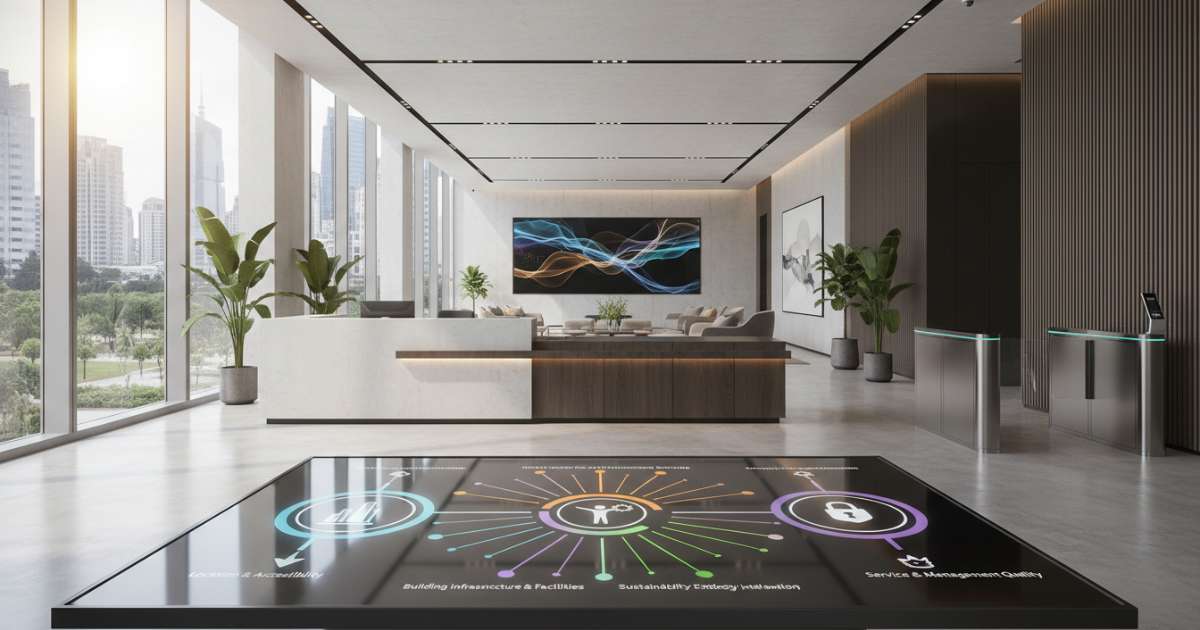 Các tiêu chí đánh giá tiêu chuẩn văn phòng hạng abc hiện nay