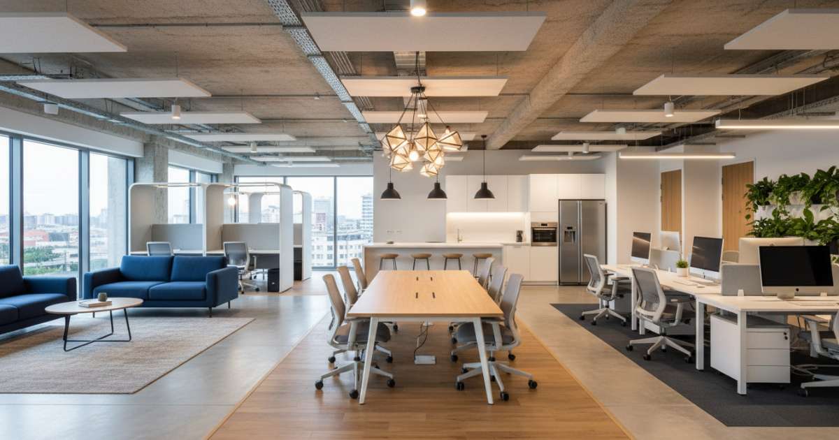 Cách bố trí không gian hiệu quả cho văn phòng diện tích 160m2