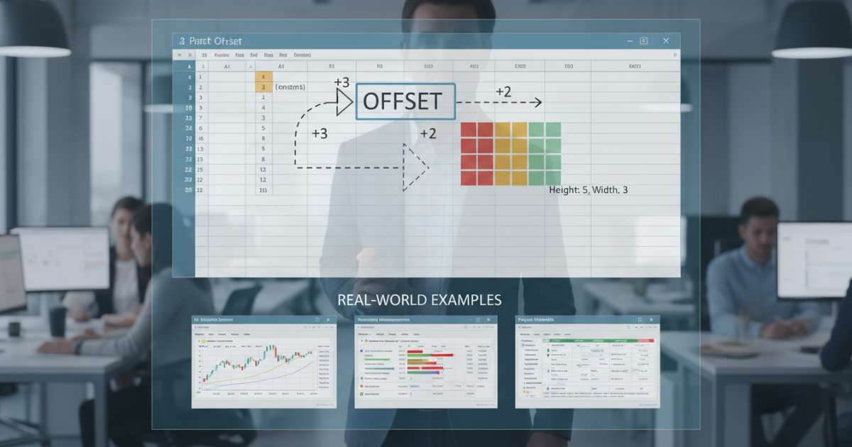 Cách dùng hàm offset cơ bản qua các ví dụ thực tế