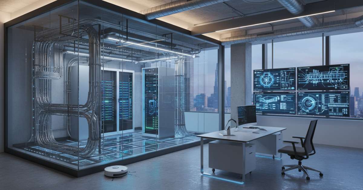 Hệ thống kỹ thuật và hạ tầng công nghệ theo tiêu chuẩn văn phòng hạng a