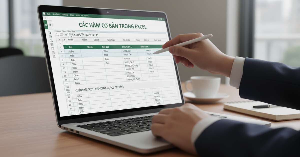 Hướng dẫn sử dụng hàm điều kiện if và các hàm logic