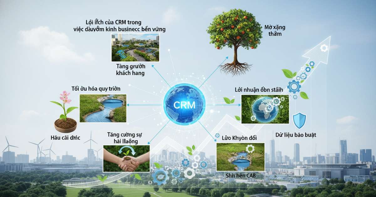 Lợi ích của crm trong việc phát triển kinh doanh bền vững