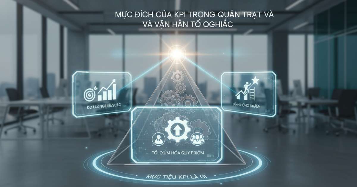 Mục đích của KPI trong quản trị và vận hành tổ chức