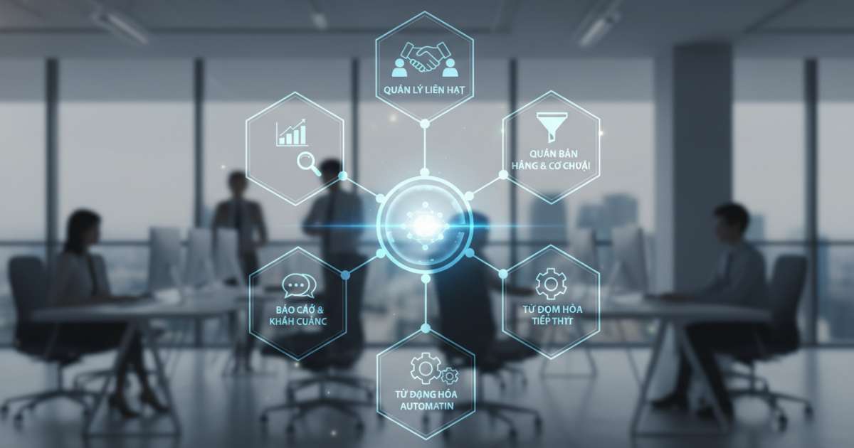 Những chức năng chính của phần mềm crm là gì