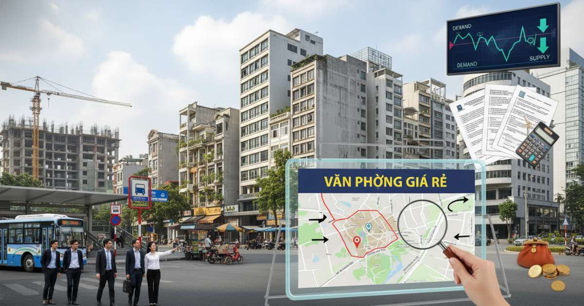 Những yếu tố ảnh hưởng đến giá thuê văn phòng giá rẻ Quận Tân Bình