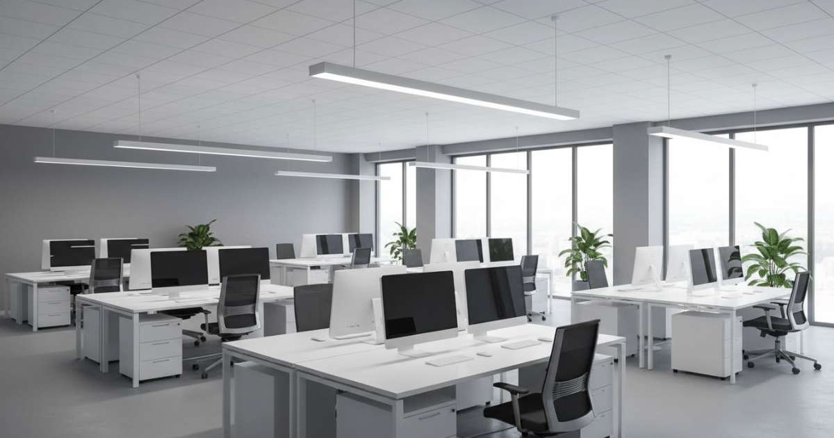 độ rọi tiêu chuẩn văn phòng